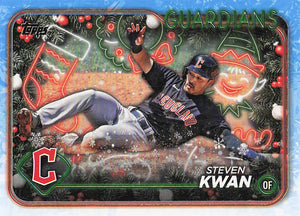 2024 Topps Holiday Steven Kwan #H159
