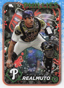 2024 Topps Holiday J.T. Realmuto #H163