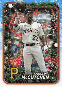 2024 Topps Holiday Andrew McCutchen #H176