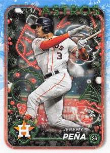 2024 Topps Holiday Jeremy Peña #H192