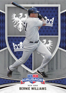 2024 Panini Crusade Silver Bernie Williams #73