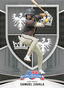 2024 Panini Crusade Silver Samuel Zavala #190