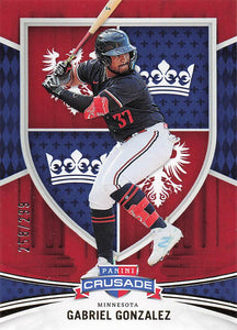 2024 Panini Crusade Red 258/299 Gabriel Gonzalez #23