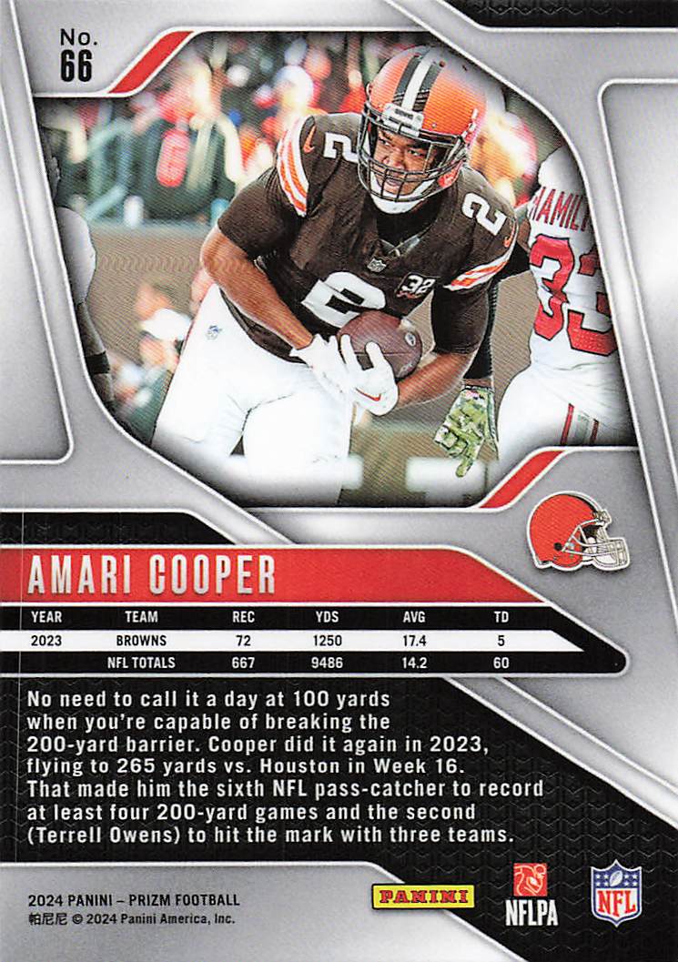 2024 Panini Prizm Amari Cooper #66