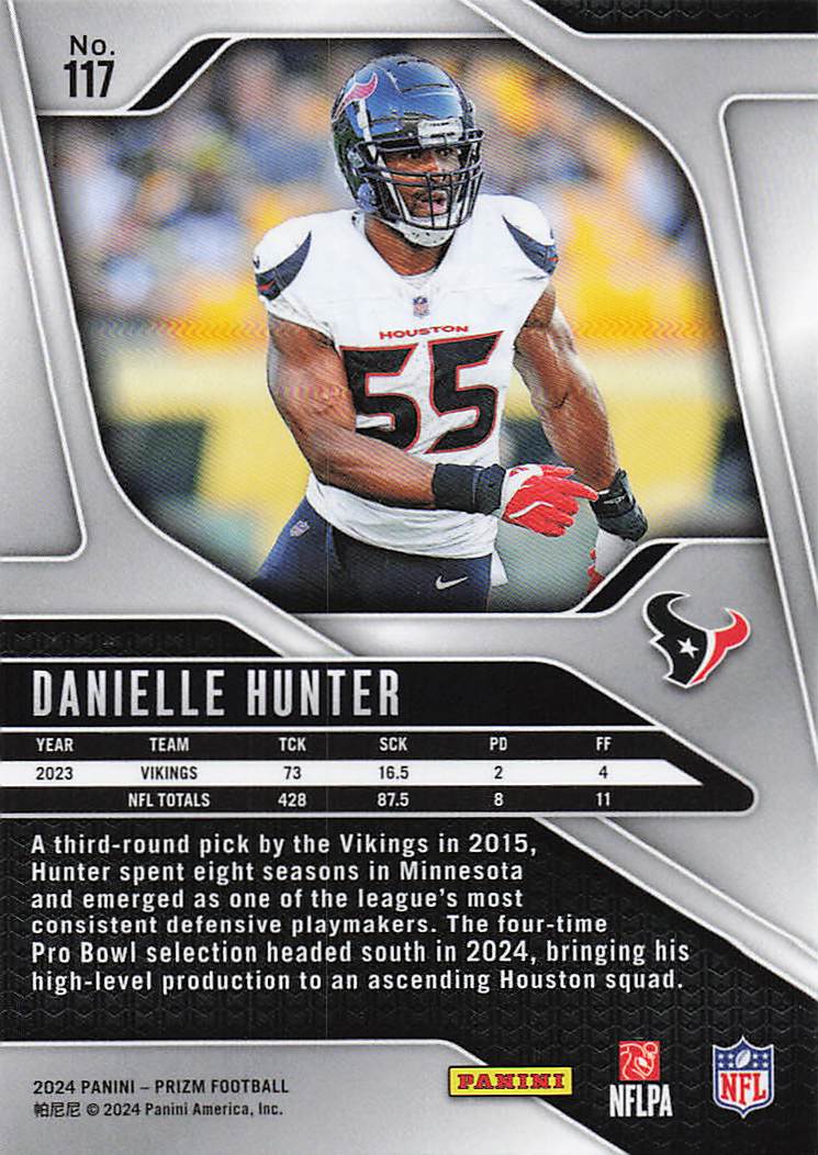 2024 Panini Prizm Danielle Hunter #117