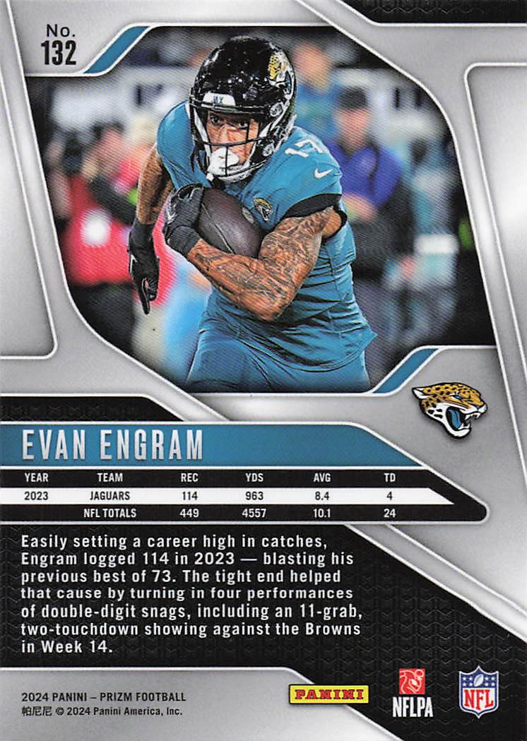 2024 Panini Prizm Evan Engram #132