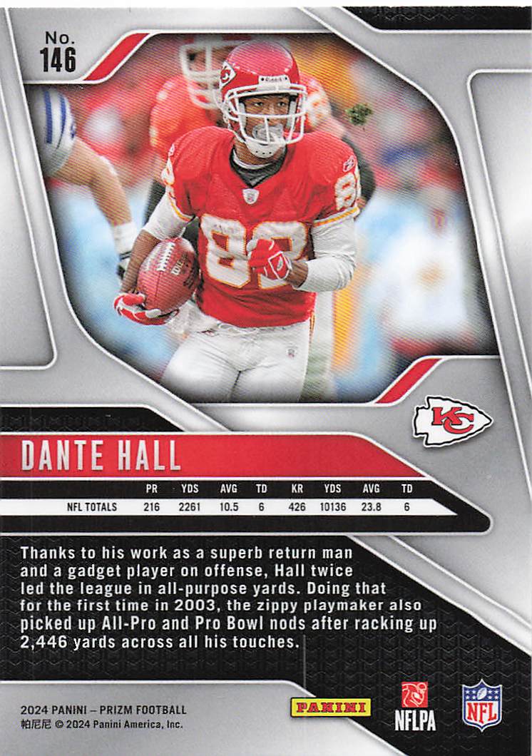 2024 Panini Prizm Dante Hall #146