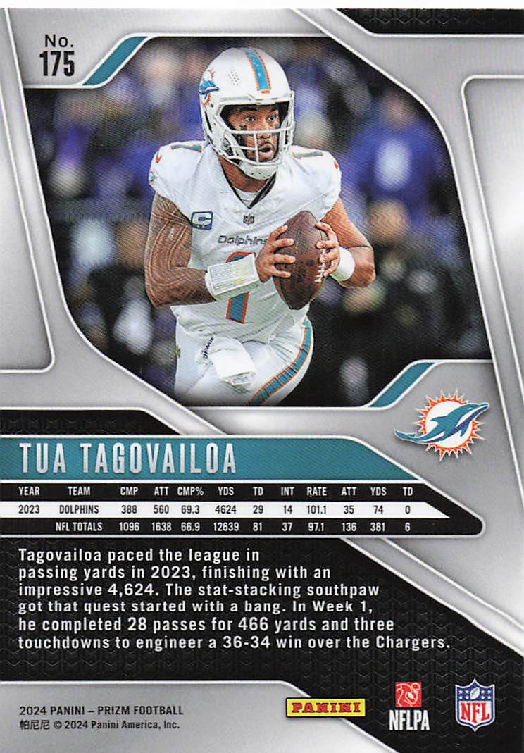 2024 Panini Prizm Tua Tagovailoa #175