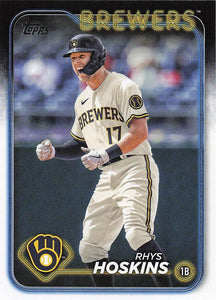 2024 Topps Baseball Series 2 Rhys Hoskins #357