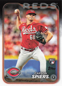 2024 Topps Baseball Series 2 Carson Spiers #365 RC