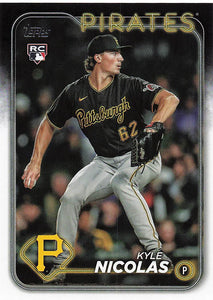 2024 Topps Baseball Series 2 Kyle Nicolas #408 RC