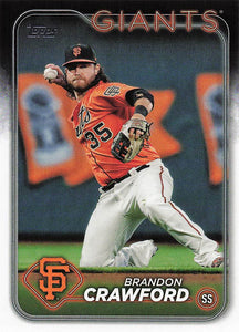 2024 Topps Baseball Series 2 Brandon Crawford #416