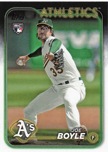 2024 Topps Baseball Series 2 Joe Boyle #443 RC