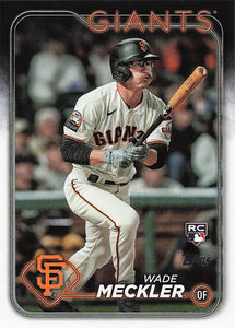 2024 Topps Baseball Series 2 Wade Meckler #458 RC