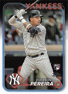 2024 Topps Baseball Series 2 Everson Pereira #461 RC