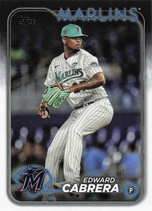 2024 Topps Baseball Series 2 Edward Cabrera #465
