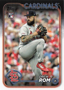 2024 Topps Baseball Series 2 Drew Rom #476 RC