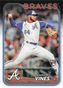 2024 Topps Baseball Series 2 Darius Vines #493 RC