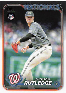 2024 Topps Baseball Series 2 Jackson Rutledge #503 RC
