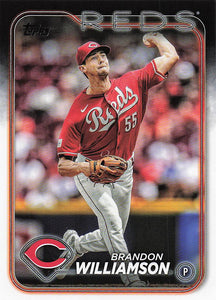 2024 Topps Baseball Series 2 Brandon Williamson #522