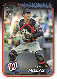 2024 Topps Baseball Series 2 Drew Millas #530 RC