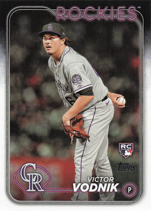 2024 Topps Baseball Series 2 Victor Vodnik #607 RC