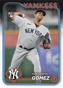 2024 Topps Baseball Series 2 Yoendrys Gómez #615 RC