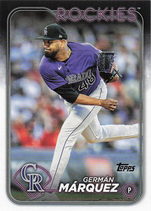 2024 Topps Baseball Series 2 Germán Márquez #618