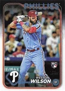 2024 Topps Baseball Series 2 Weston Wilson #658 RC