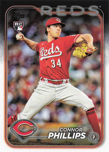 2024 Topps Baseball Series 2 Connor Phillips #670 RC
