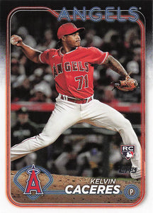 2024 Topps Baseball Series 2 Kelvin Caceres #680 RC