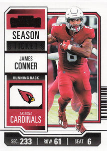 2023 Panini Contenders Football James Conner #2