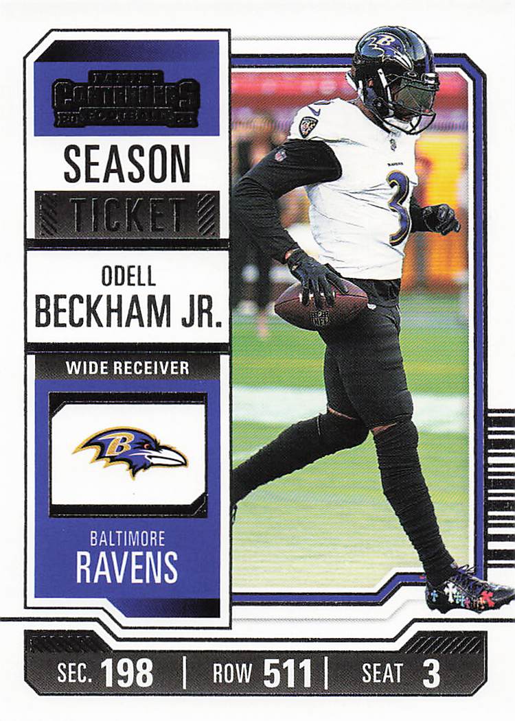 2023 Panini Contenders Football Odell Beckham Jr. #10