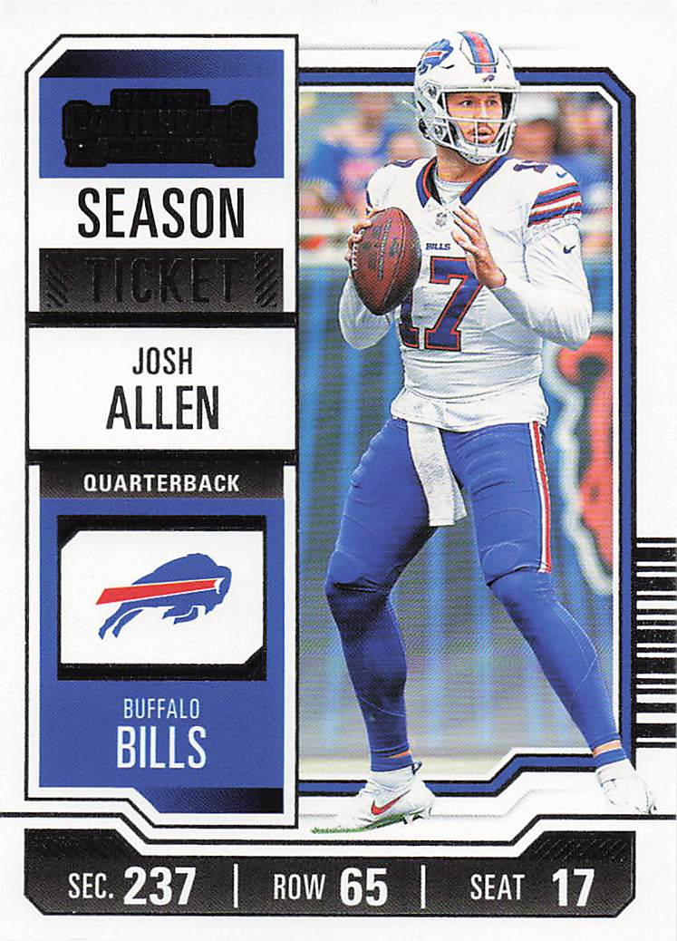 2023 Panini Contenders Football Josh Allen #11