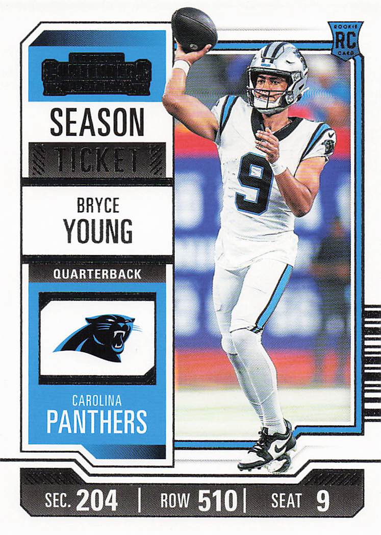 2023 Panini Contenders Football Bryce Young #15 RC
