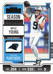 2023 Panini Contenders Football Bryce Young #15 RC