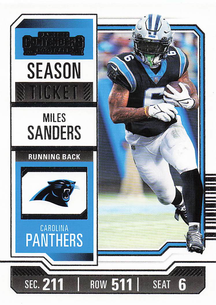 2023 Panini Contenders Football Miles Sanders #16