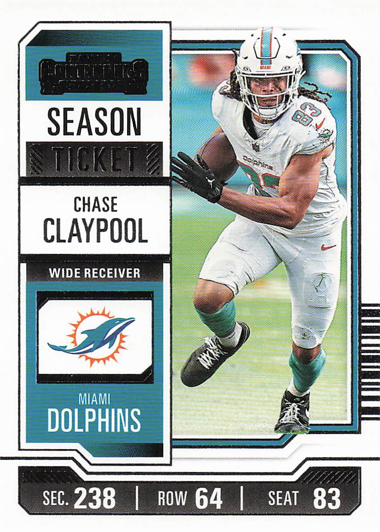 2023 Panini Contenders Football Chase Claypool #17