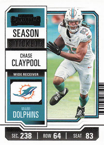 2023 Panini Contenders Football Chase Claypool #17