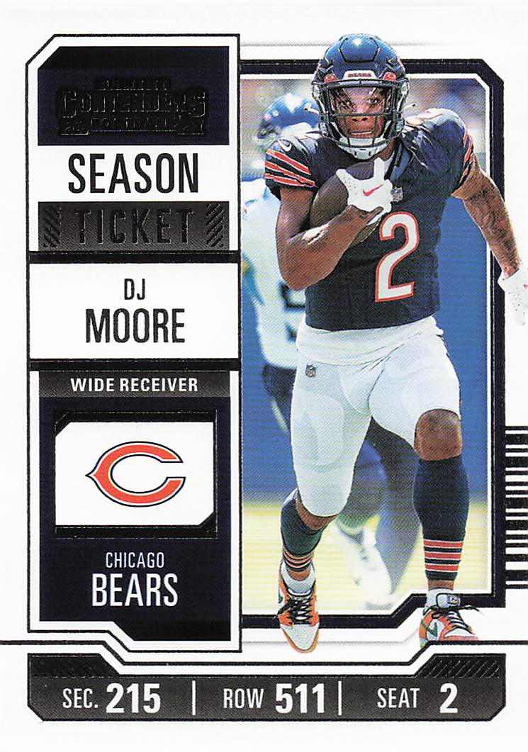2023 Panini Contenders Football DJ Moore #18