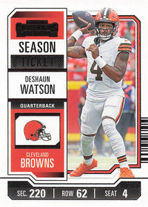 2023 Panini Contenders Football Deshaun Watson #24
