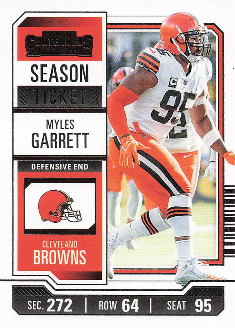 2023 Panini Contenders Football Myles Garrett #25