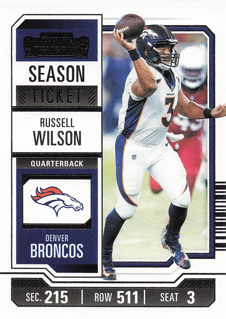 2023 Panini Contenders Football Russell Wilson #32
