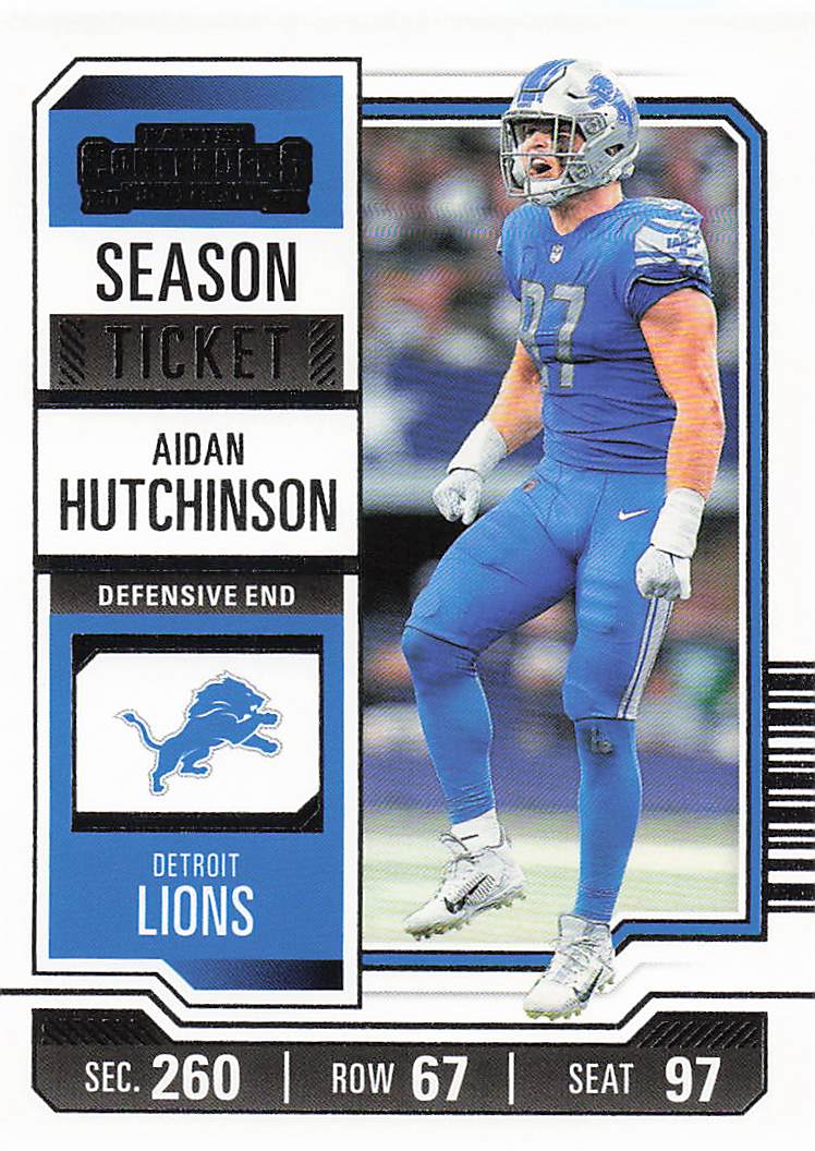 2023 Panini Contenders Football Aidan Hutchinson #33