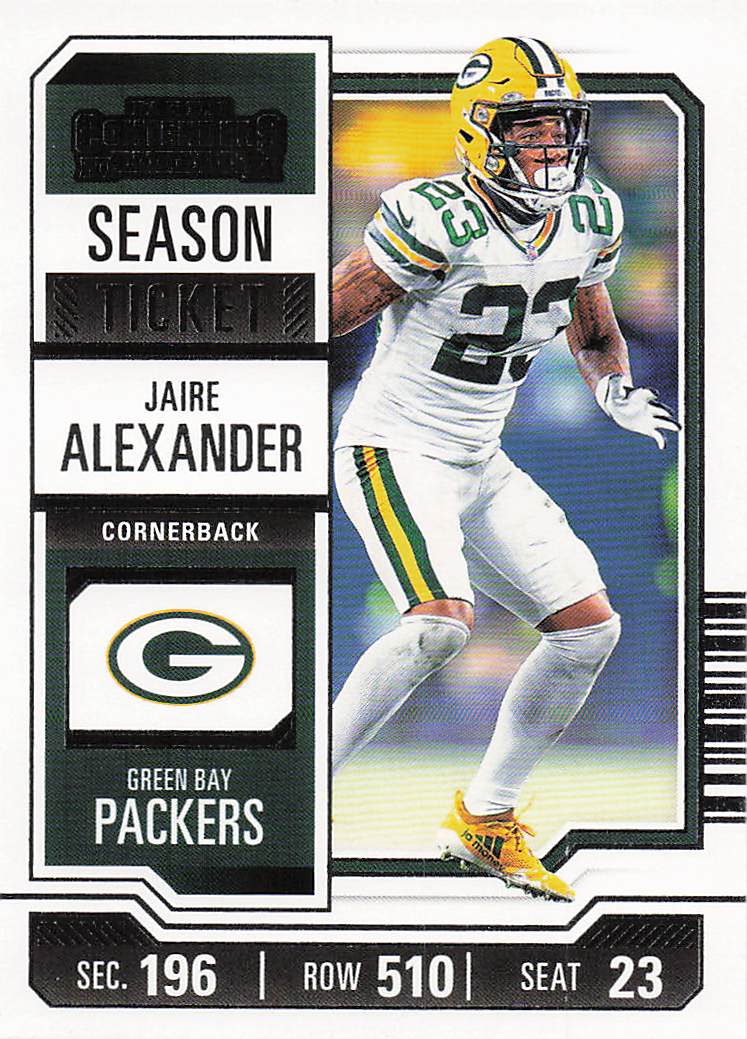 2023 Panini Contenders Football Jaire Alexander #38