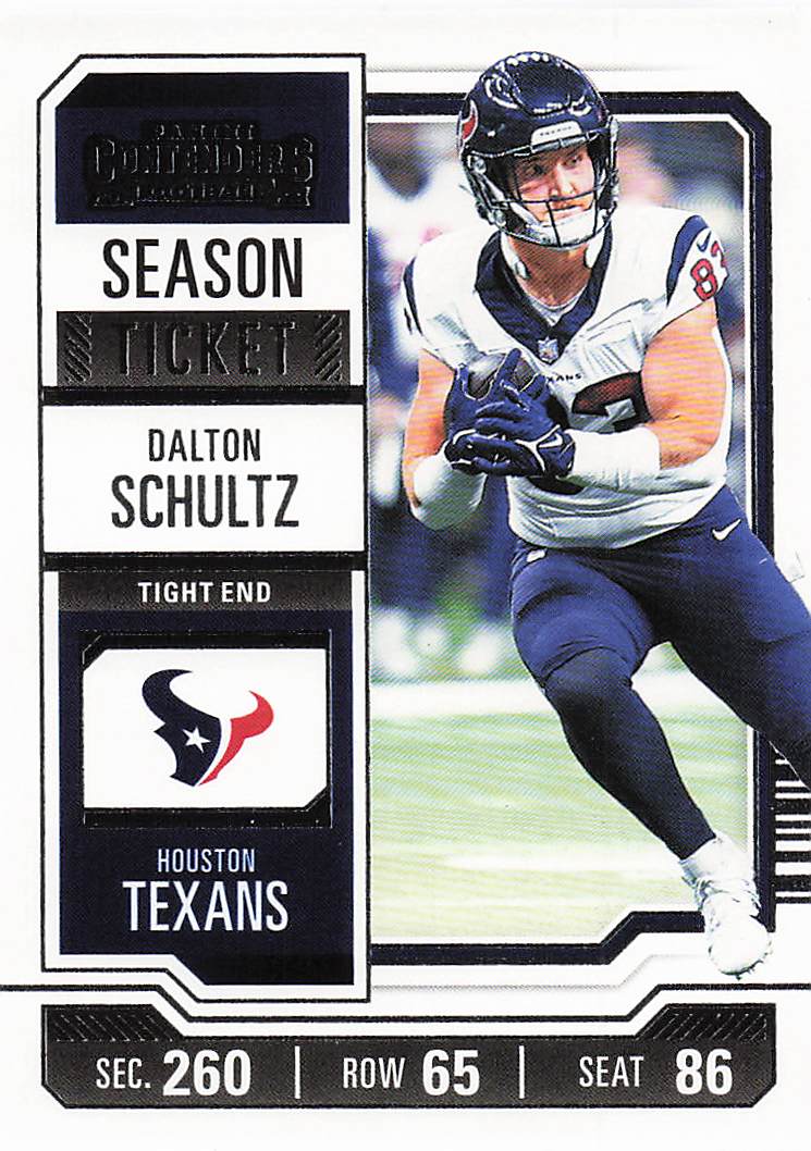 2023 Panini Contenders Football Dalton Schultz #41