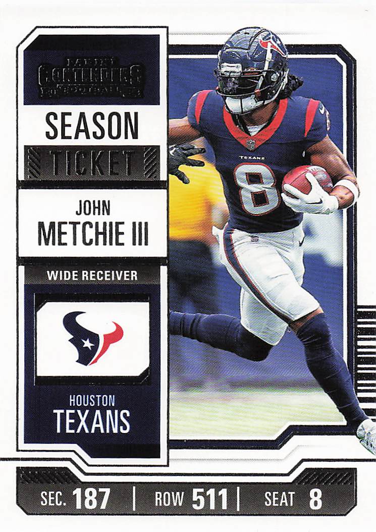 2023 Panini Contenders Football John Metchie III #42