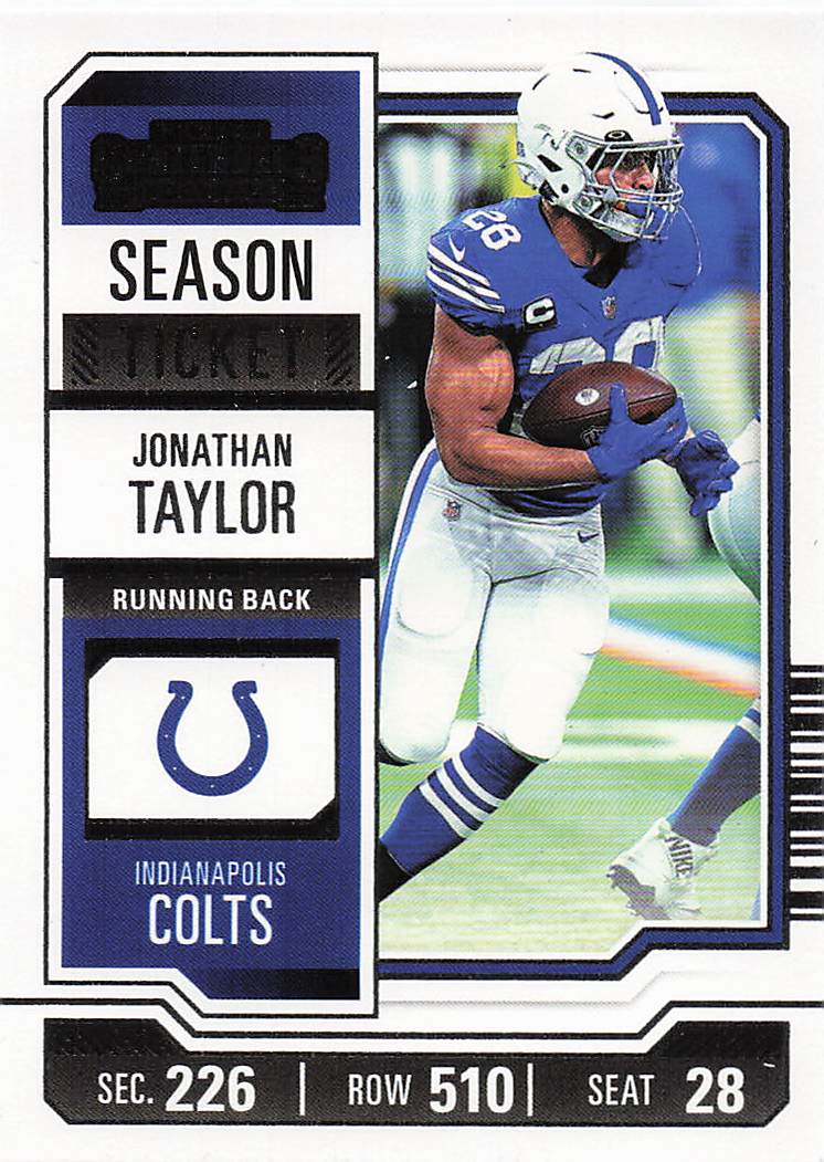 2023 Panini Contenders Football Jonathan Taylor #43