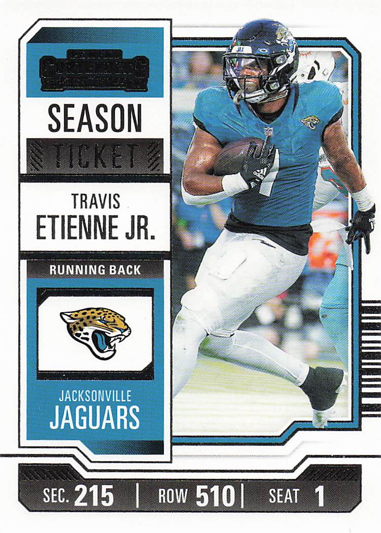 2023 Panini Contenders Football Travis Etienne Jr. #47