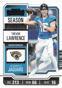 2023 Panini Contenders Football Trevor Lawrence #48